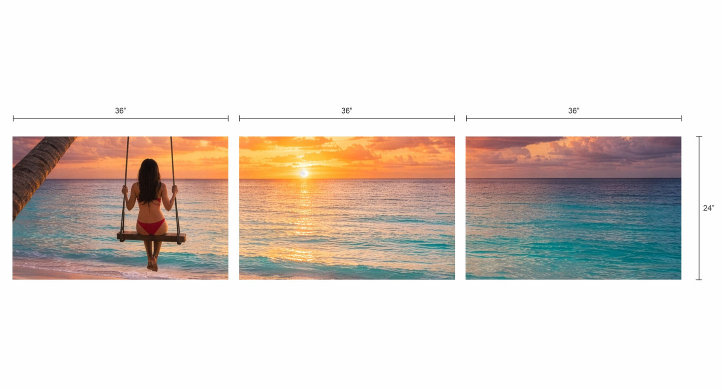 Where the Day Lets Go Tile Horizontal