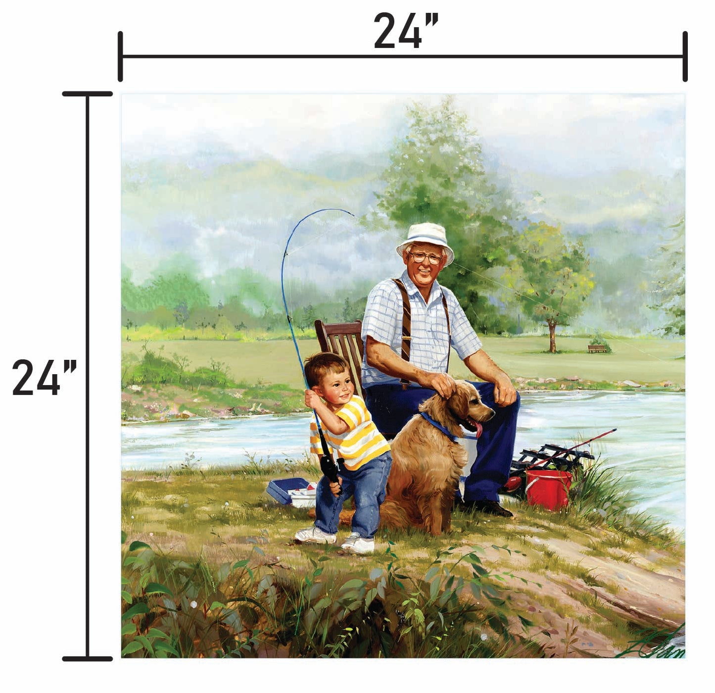 Fishing With Grandpa