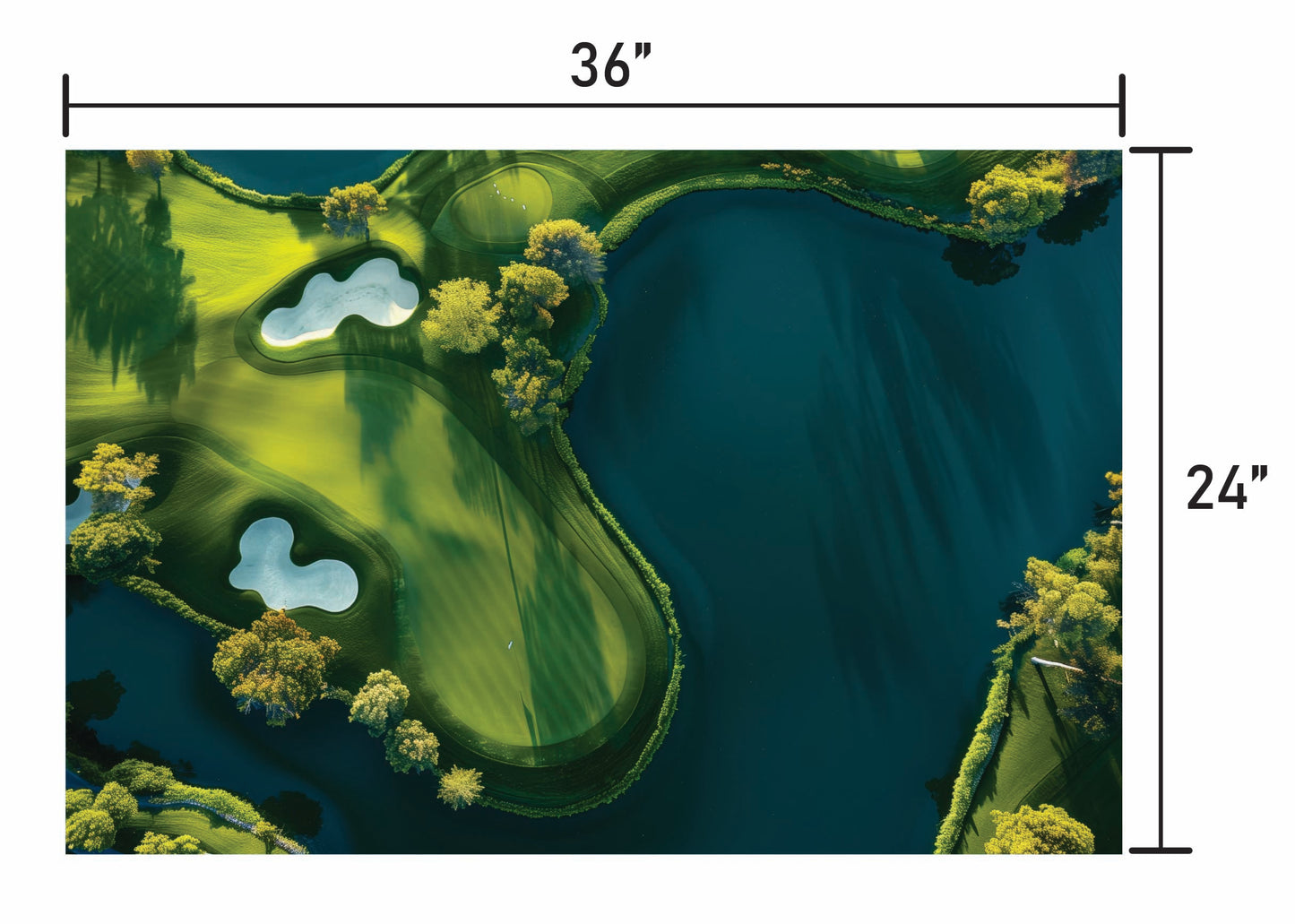 Golf Course Over Head