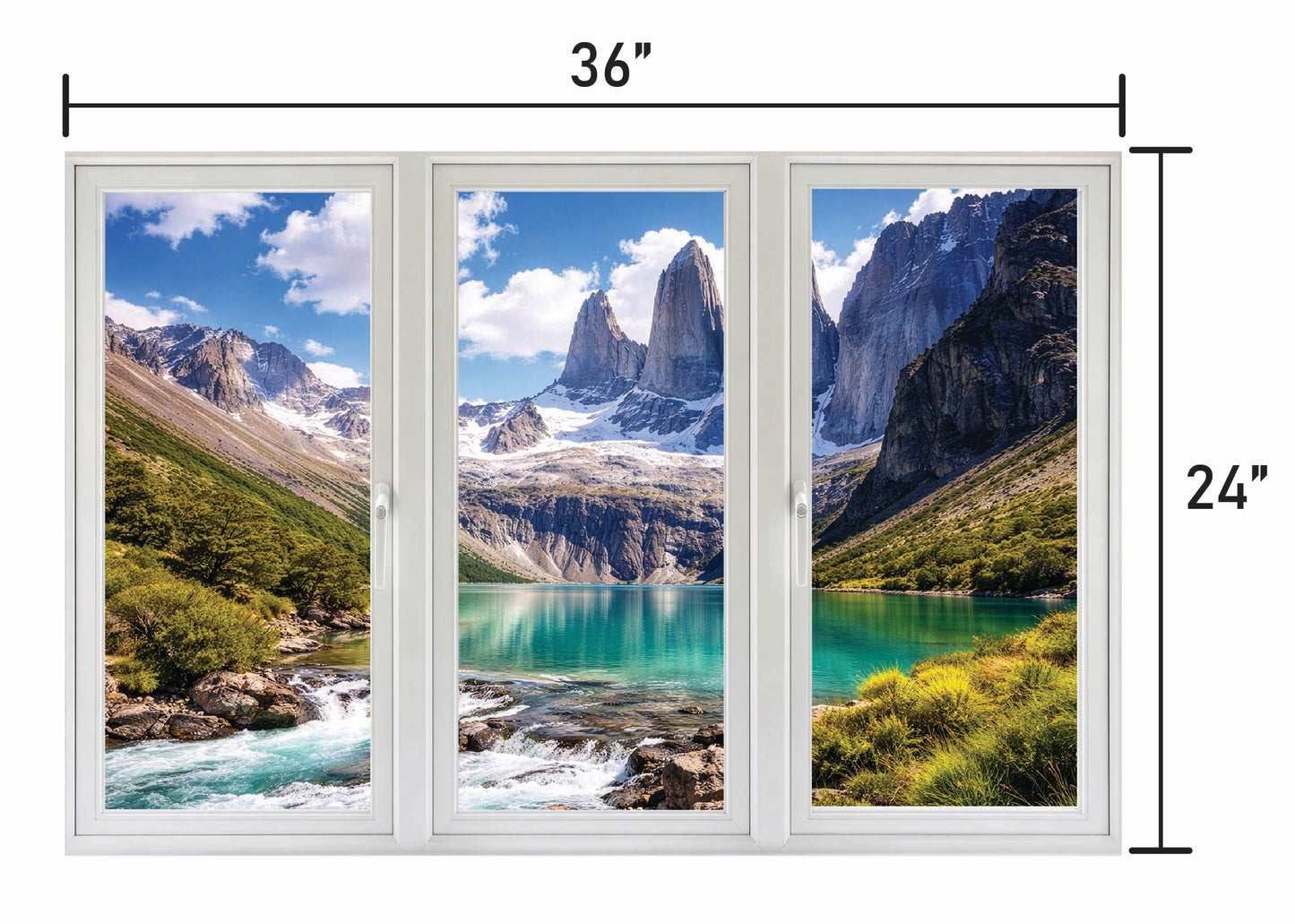 Towers of Paine - Three Panel