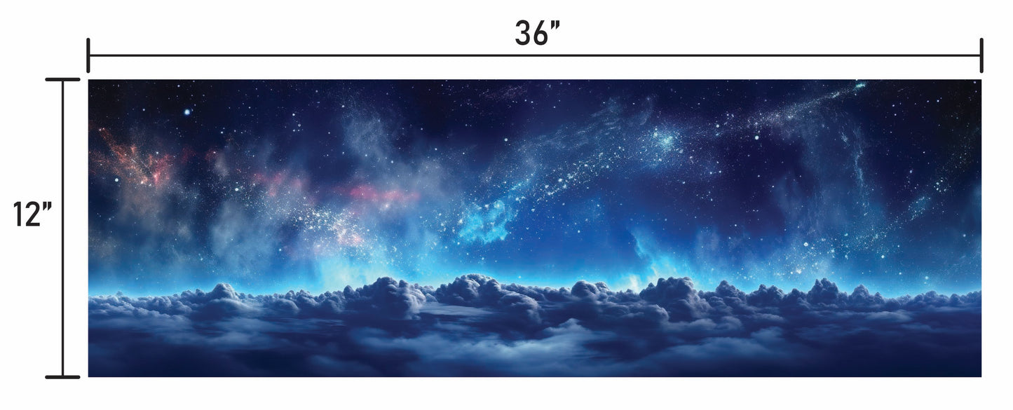 Dark Blue Night Sky Nilky Way