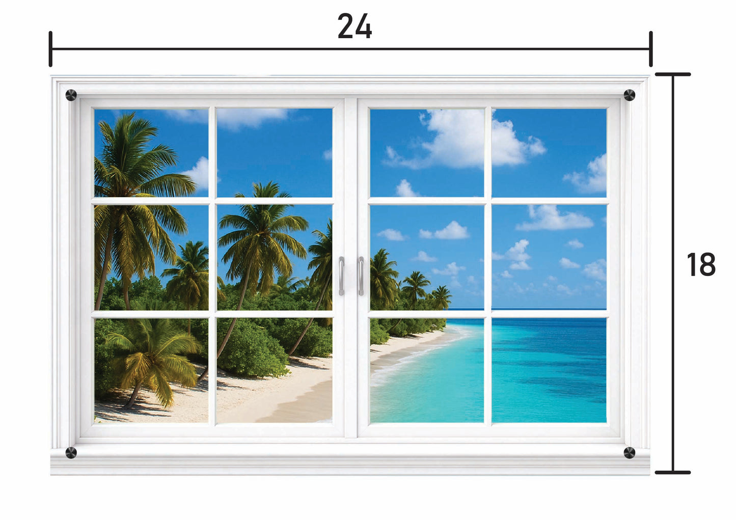 Caribean Window- Panel Window