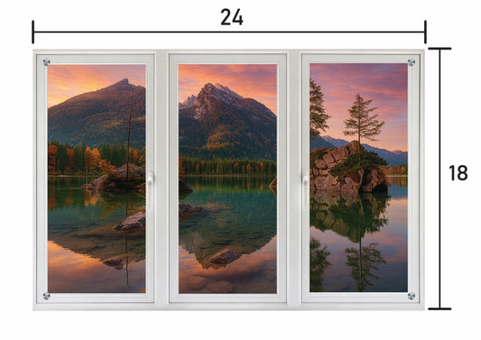 Clear water - Three Panel