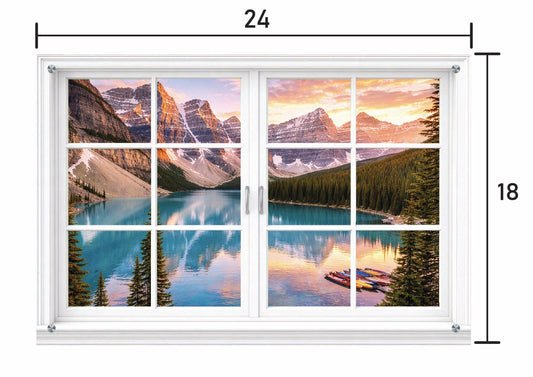Moraine Lake Firefly- Panel Window