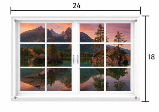 Clear Water Window- Panel Window