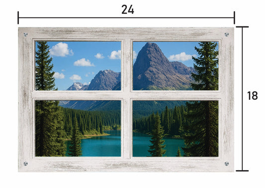Cold one -Four Panel Window