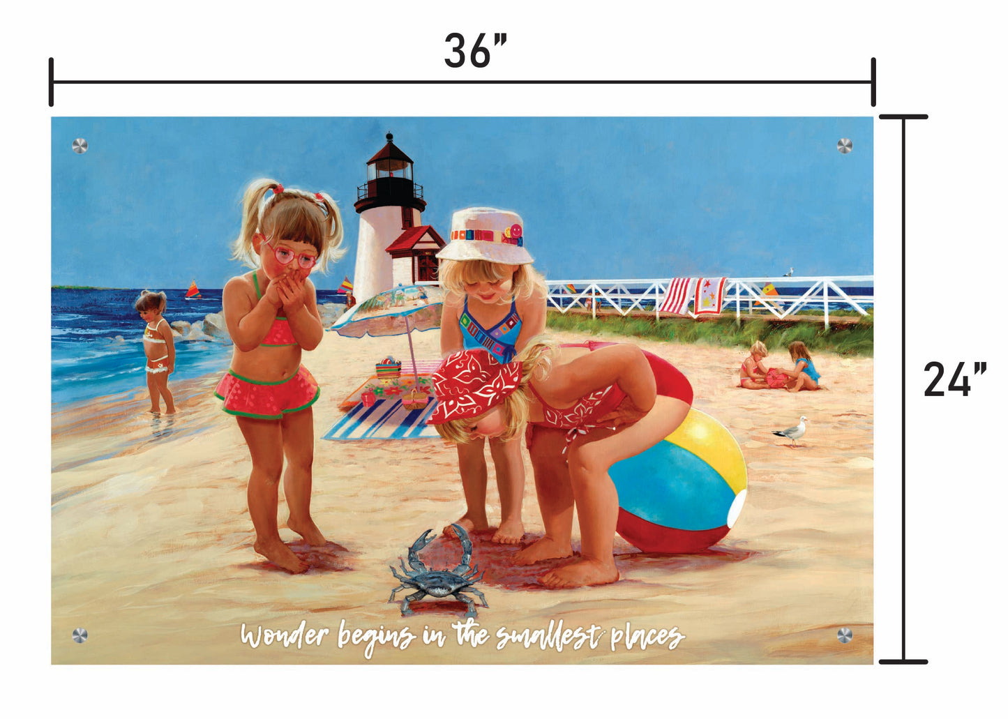 Seaside Discoveries w/ Quote