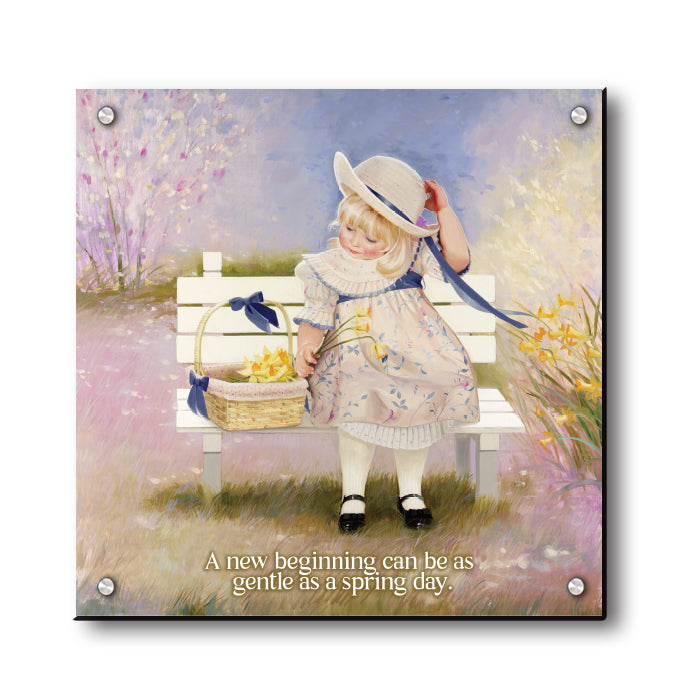 In the Spring Breeze w/ Quote