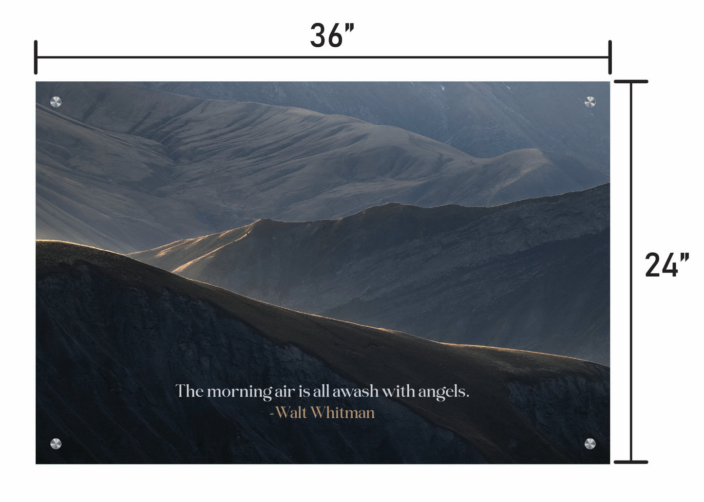 As Earth Awakes w/ Quote