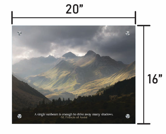 As Light Lingers  w/ Quote