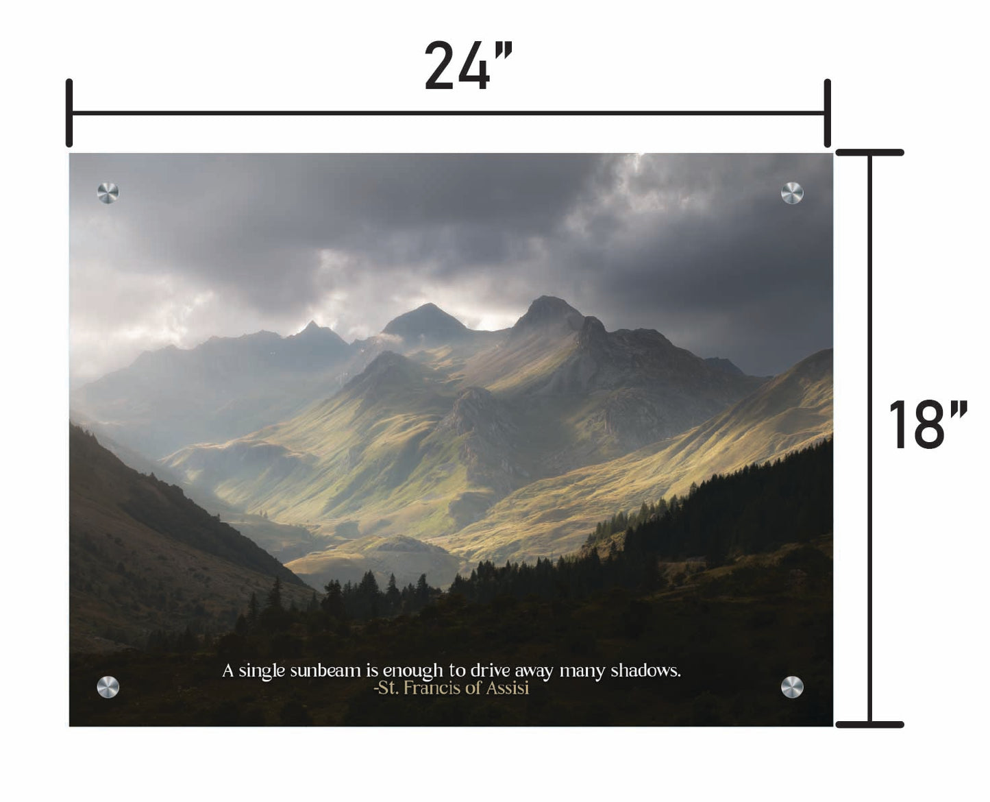 As Light Lingers  w/ Quote