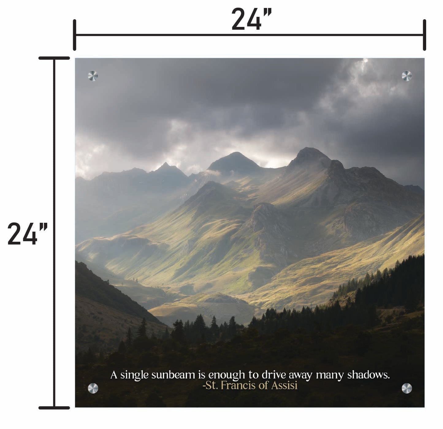 As Light Lingers  w/ Quote