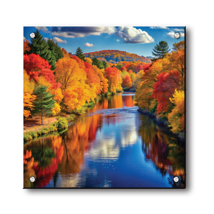 Autumn River Reflections