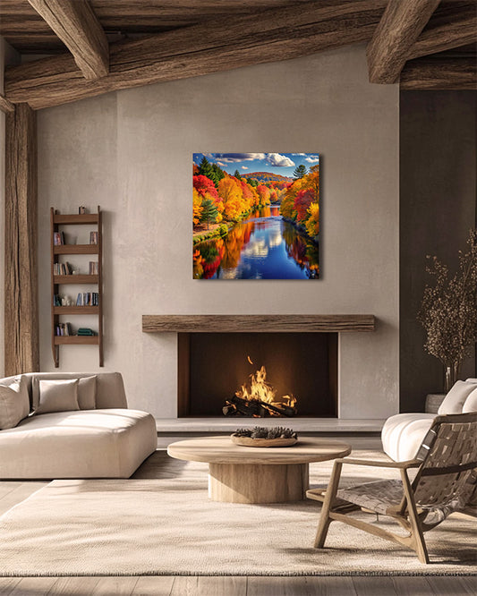 Autumn River Reflections