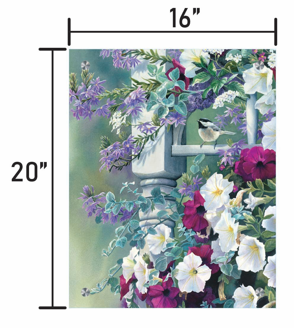 Vintage Garden-Chickadee