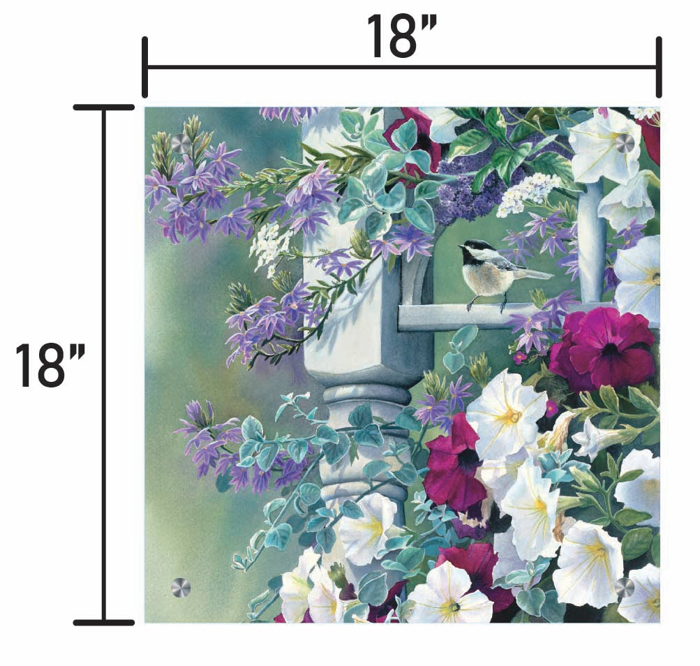 Vintage Garden-Chickadee