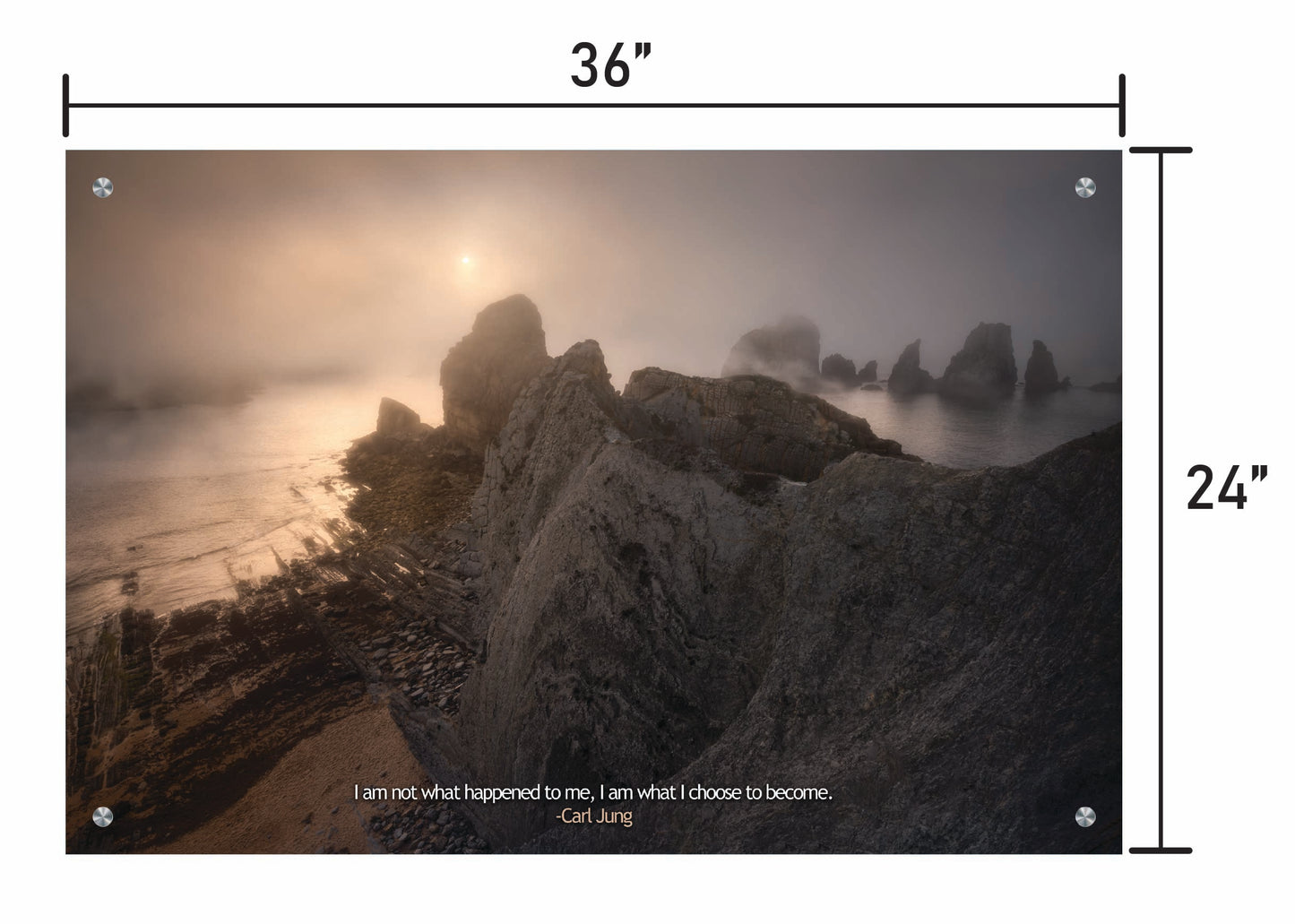 Beyond the Fog  w/ Quote