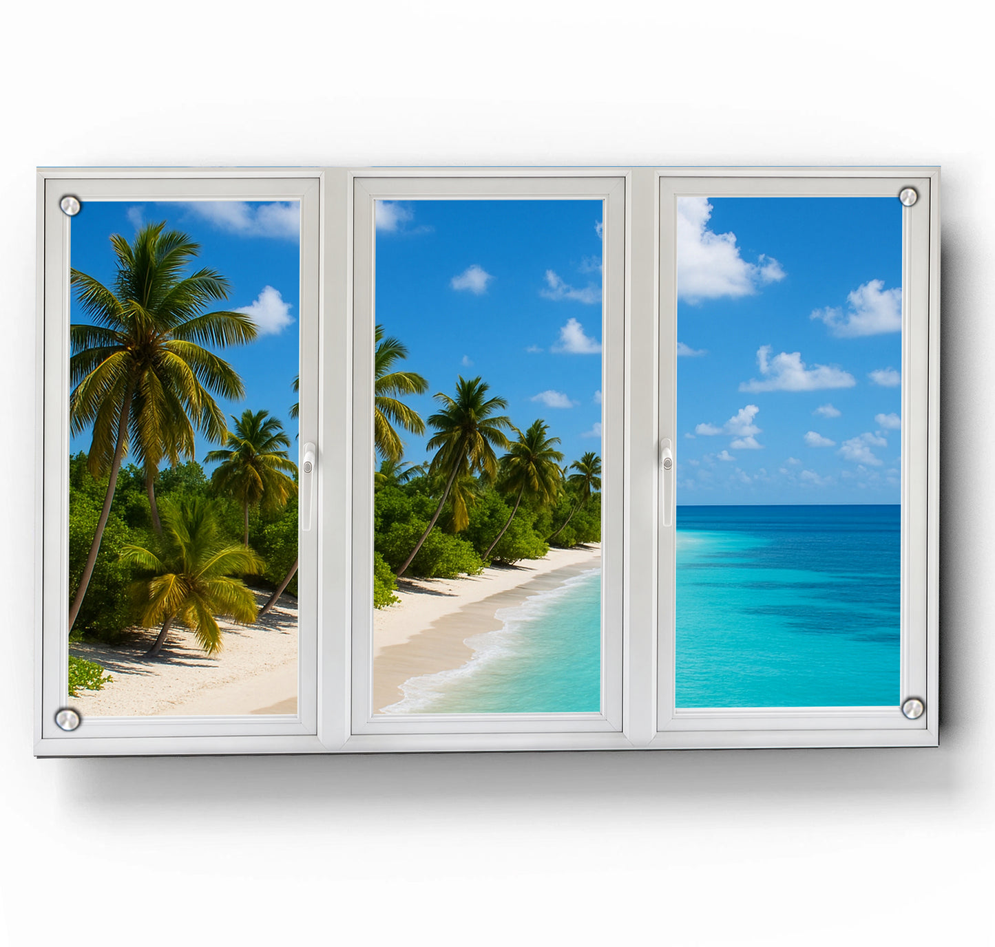 Caribean Window - Three Panel
