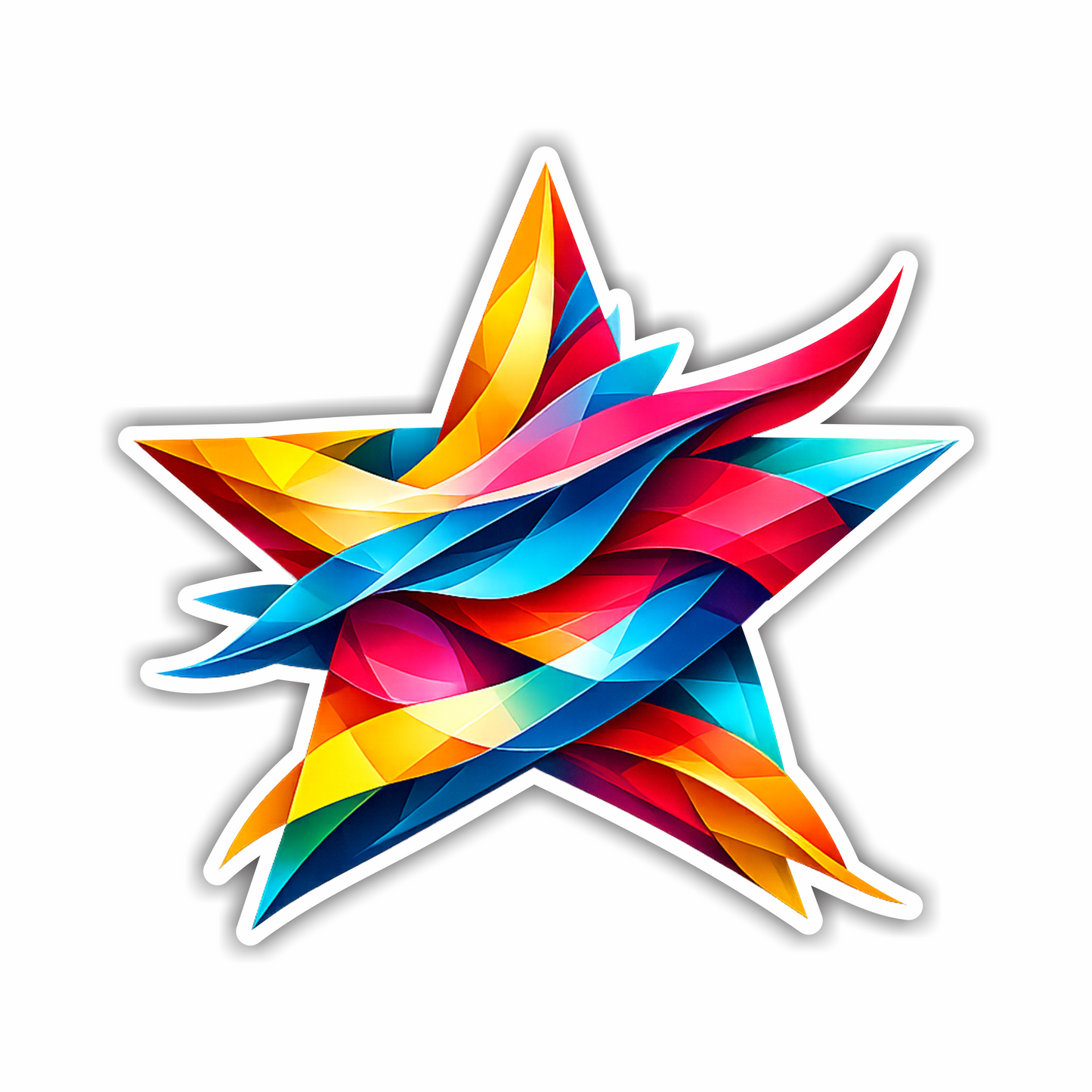 Colorful Star Sculpture