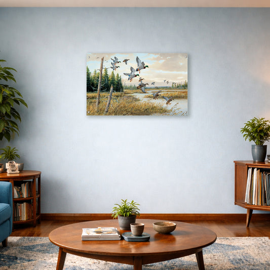 Hidden Pond-Mallards