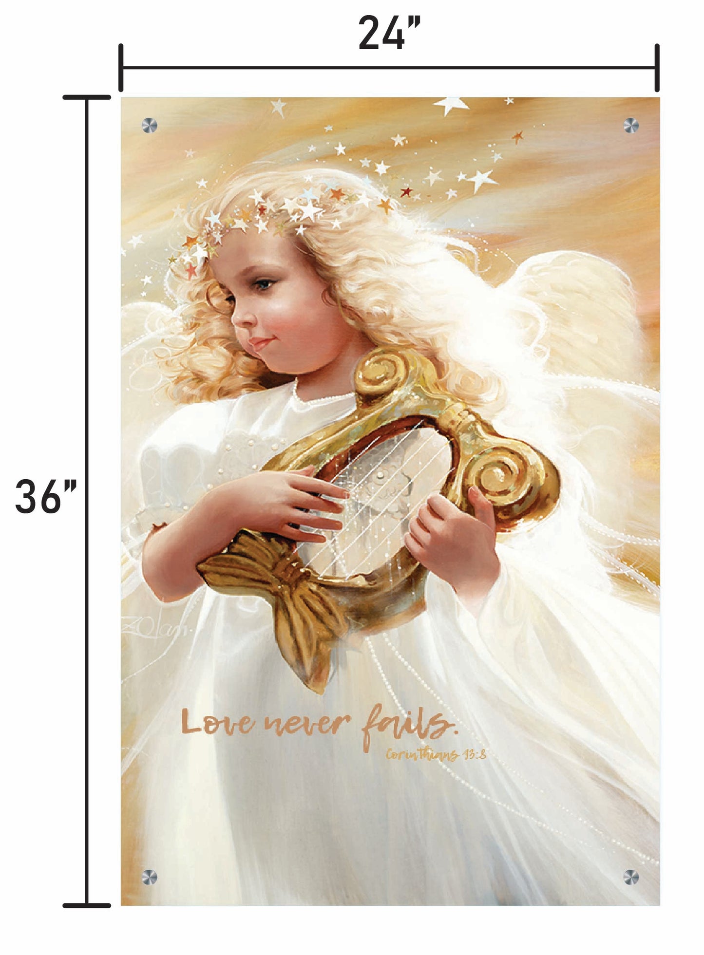 Loves Little Harp Song w/Quote 2