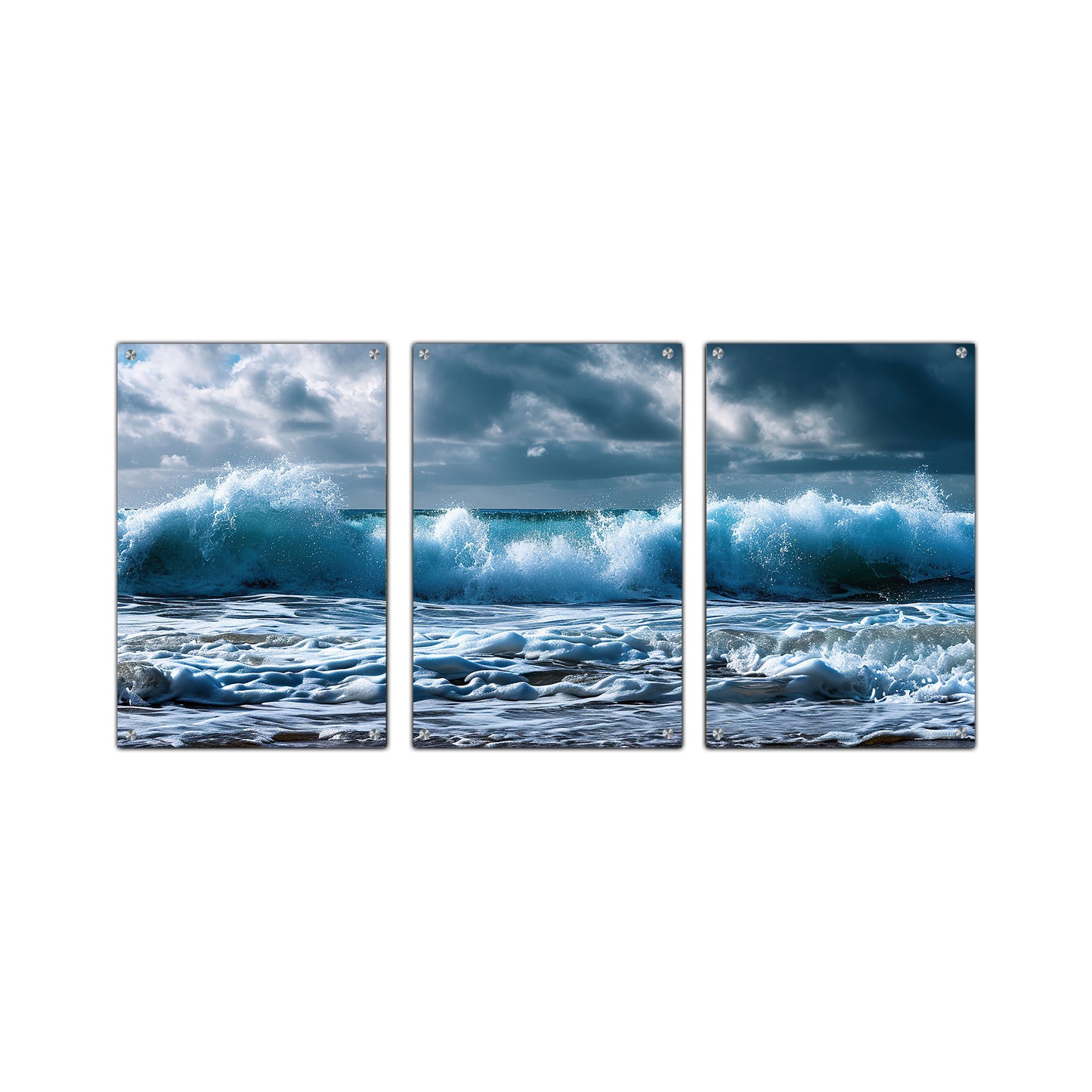 Sea and Waves Tiled