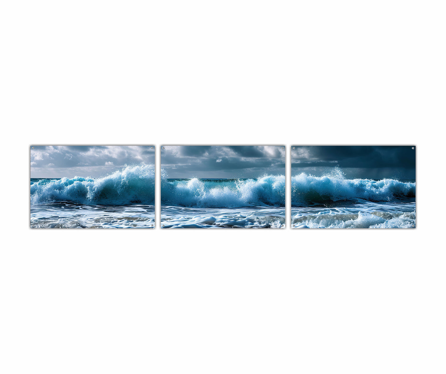 Sea Waves Tile Horizontal