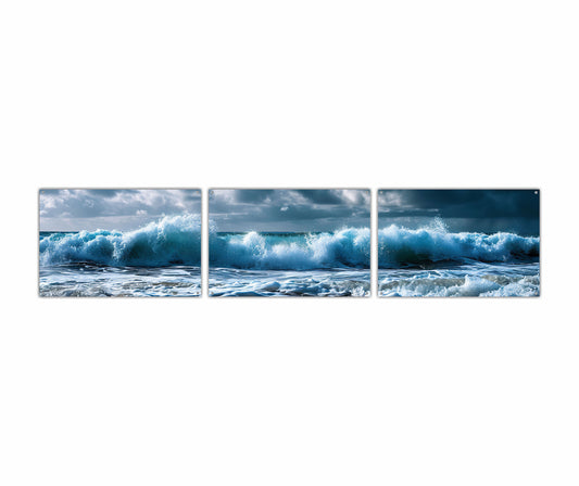 Sea Waves Tile Horizontal