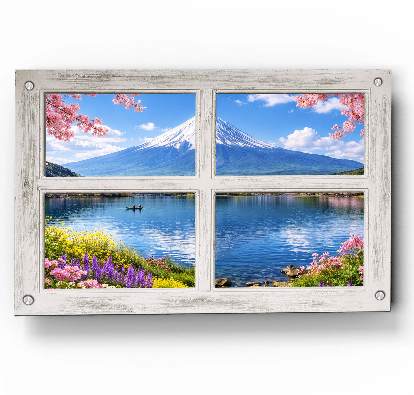 Mont Fuji- Four Panel Window