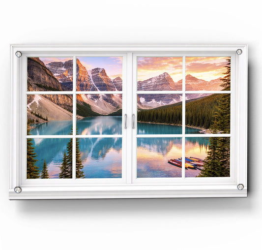 Moraine Lake Firefly- Panel Window