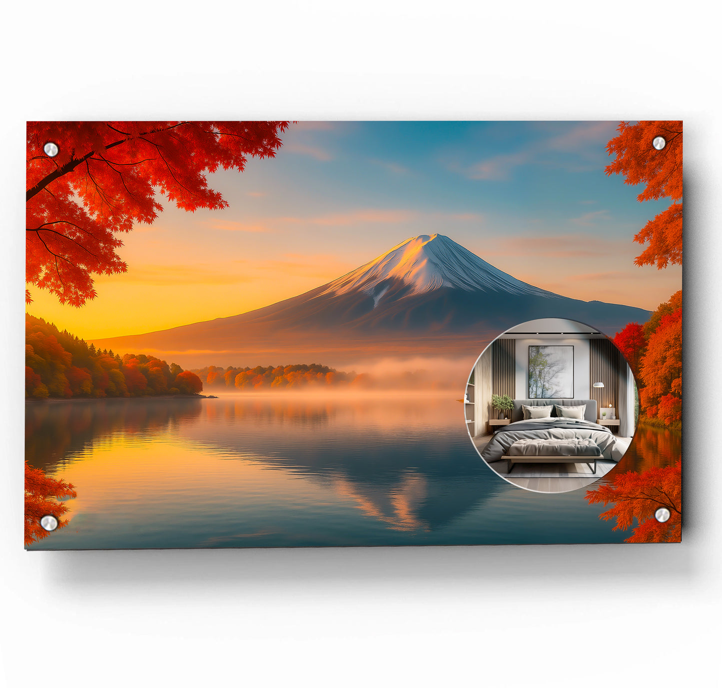 Mont fuji w/ Mirror