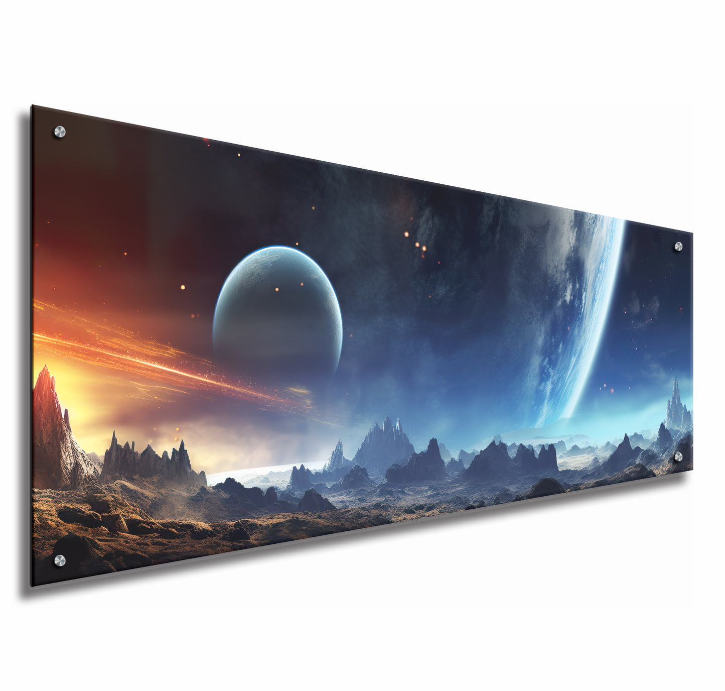 Planet System In Space