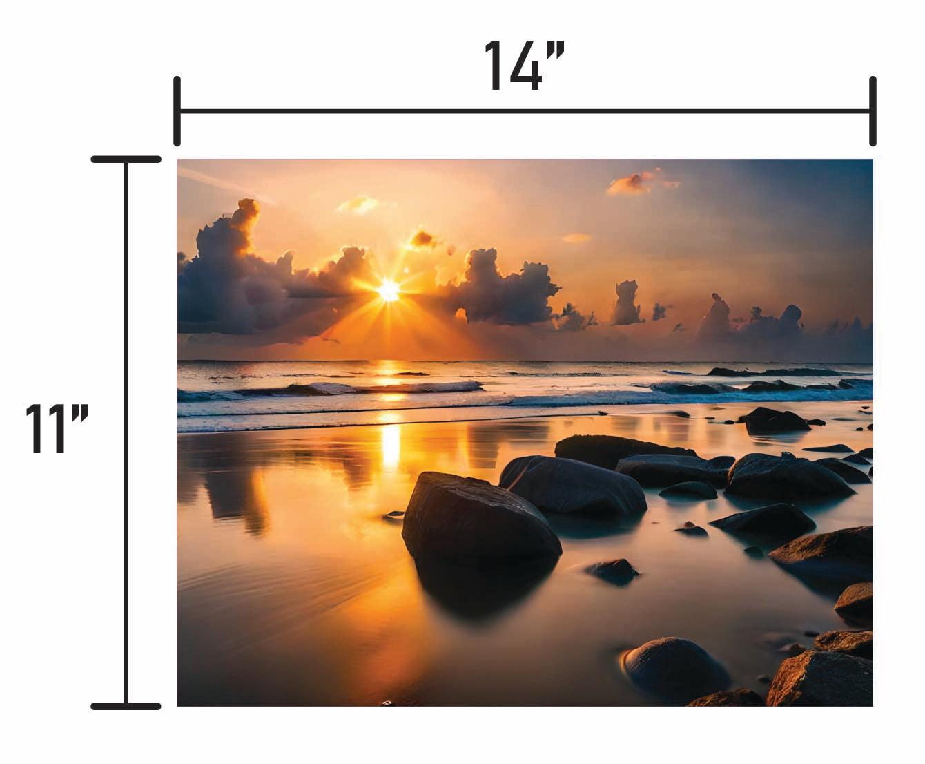 Rocks on Beach - Smalls