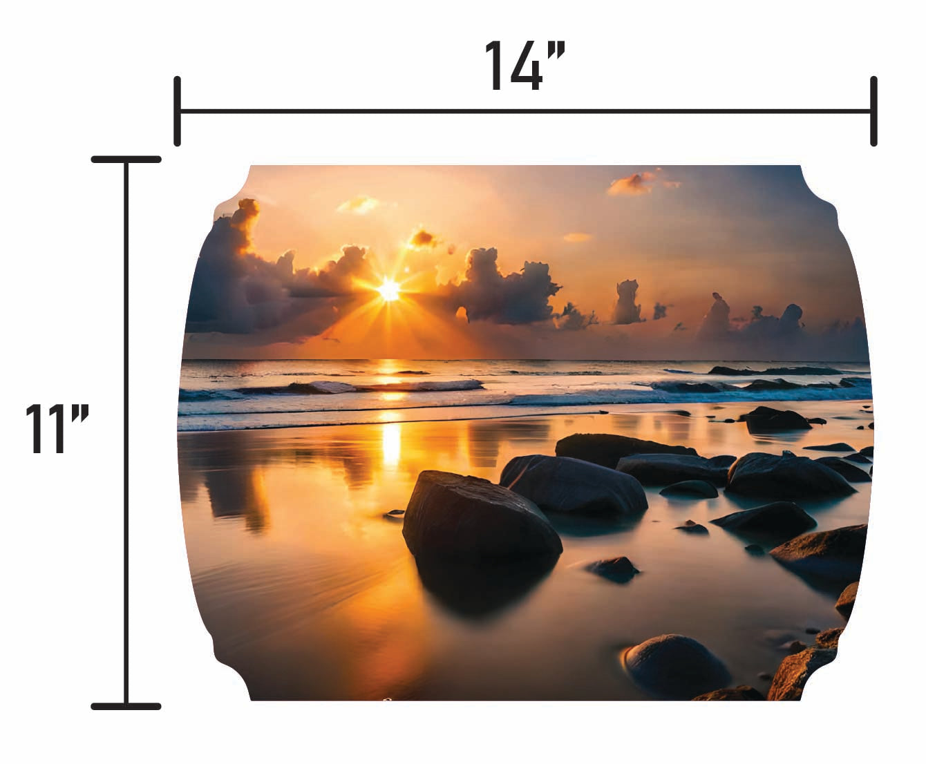 Rocks on Beach - Smalls