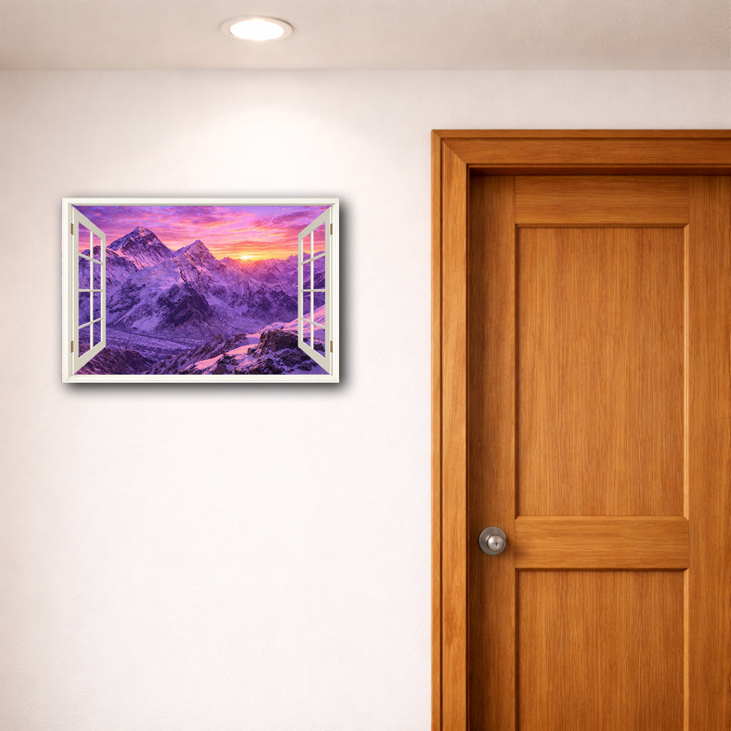 Everest Sunset Window