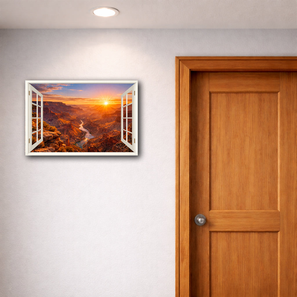 Gran Canyon Morning Window