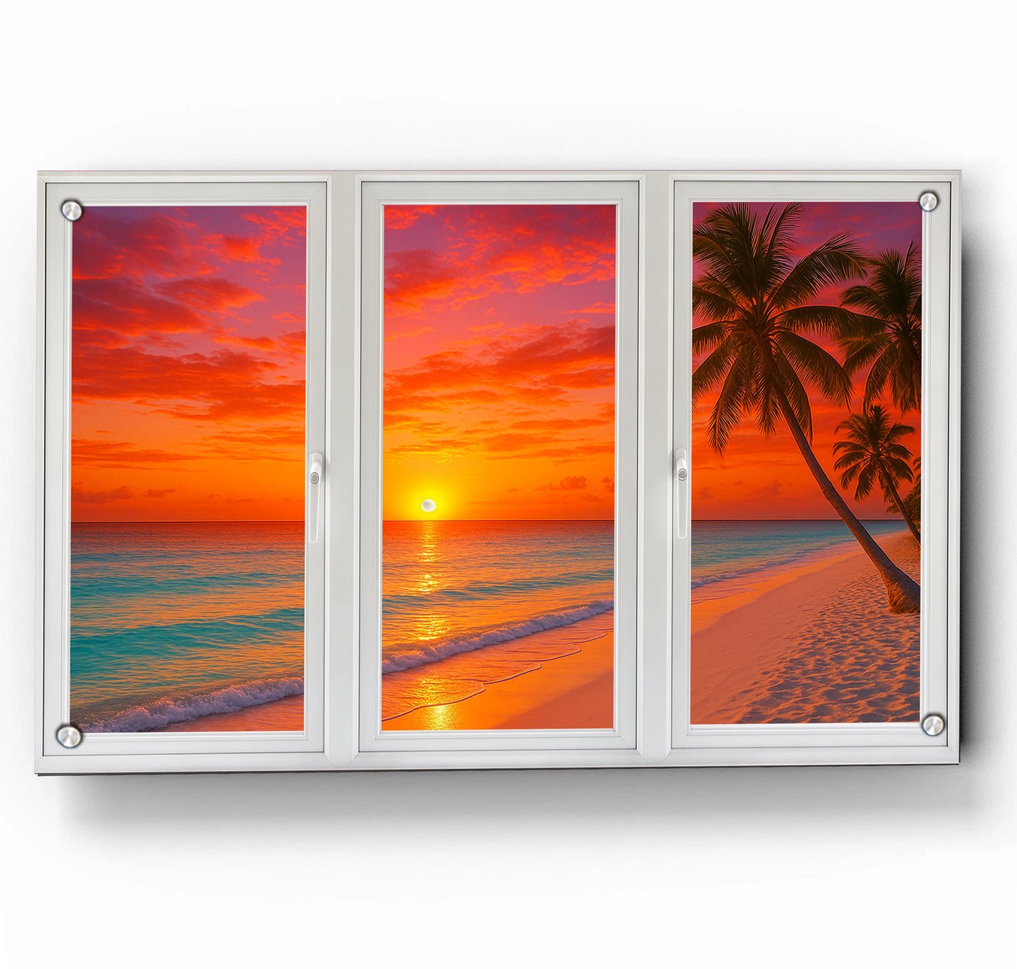 Sea Sunset - Three Panel