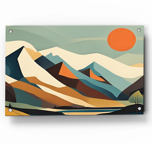 Sun Over the Quiet Peaks