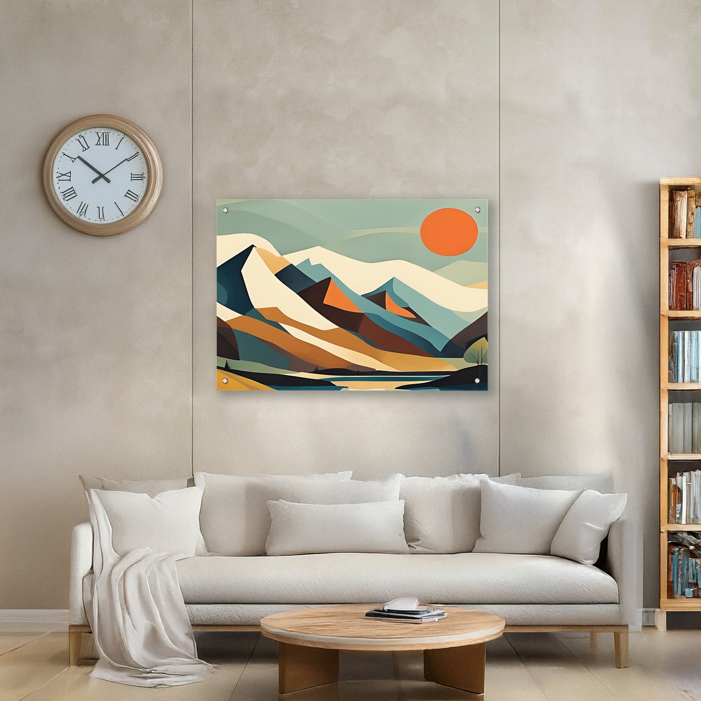 Sun Over the Quiet Peaks