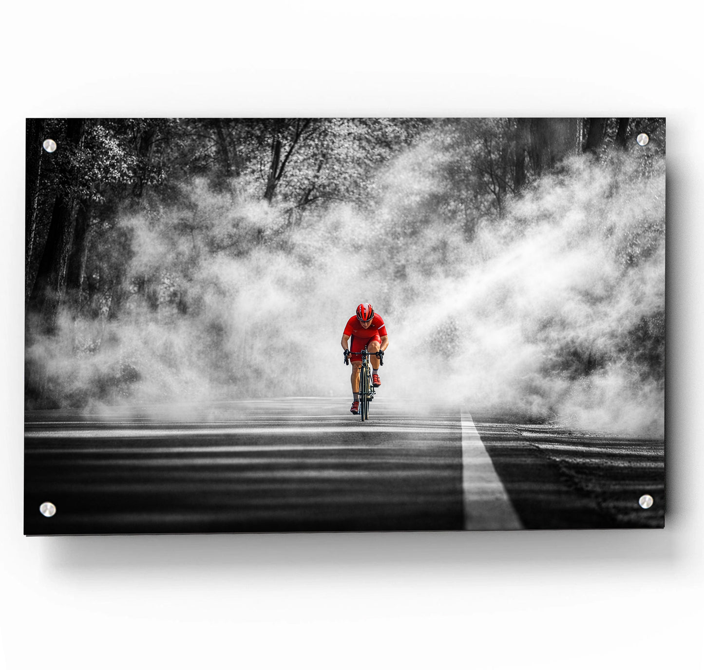 Through the Haze BW