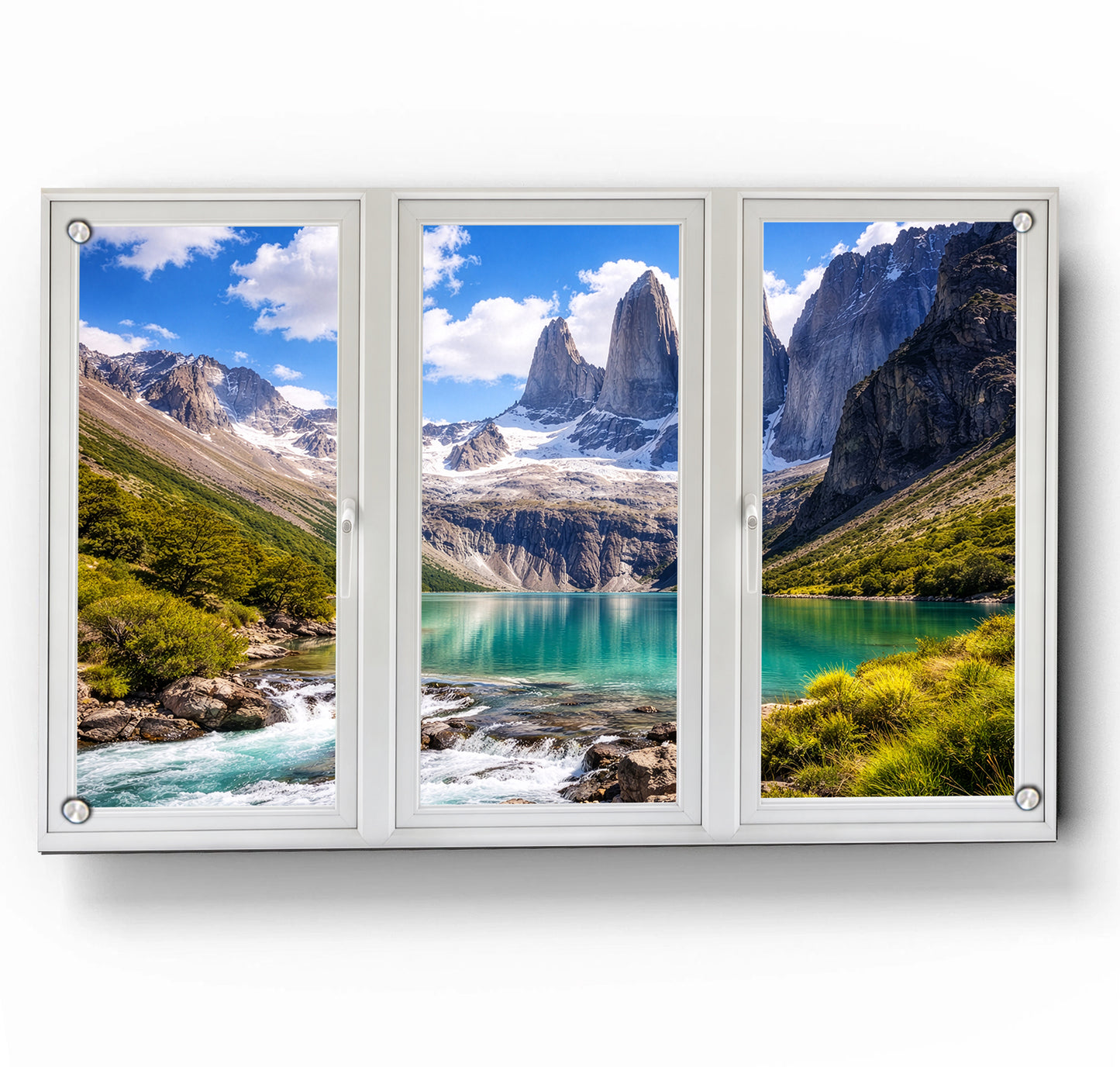Towers of Paine - Three Panel