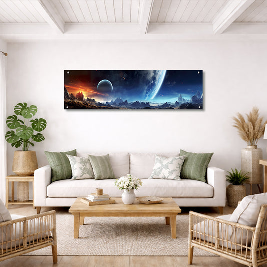 Planet System In Space