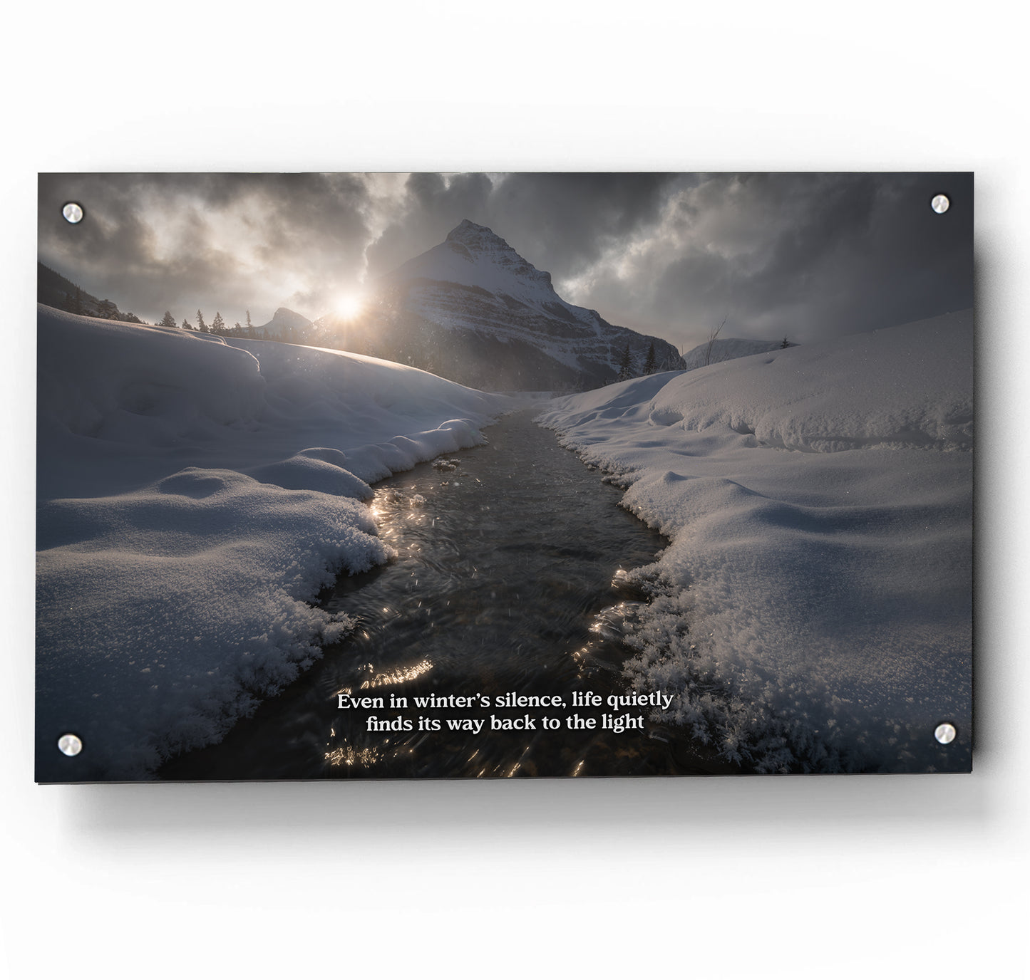 Winters Passage  w/ Quote