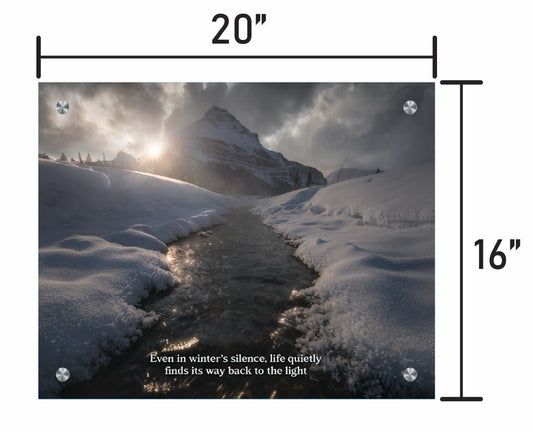 Winters Passage  w/ Quote