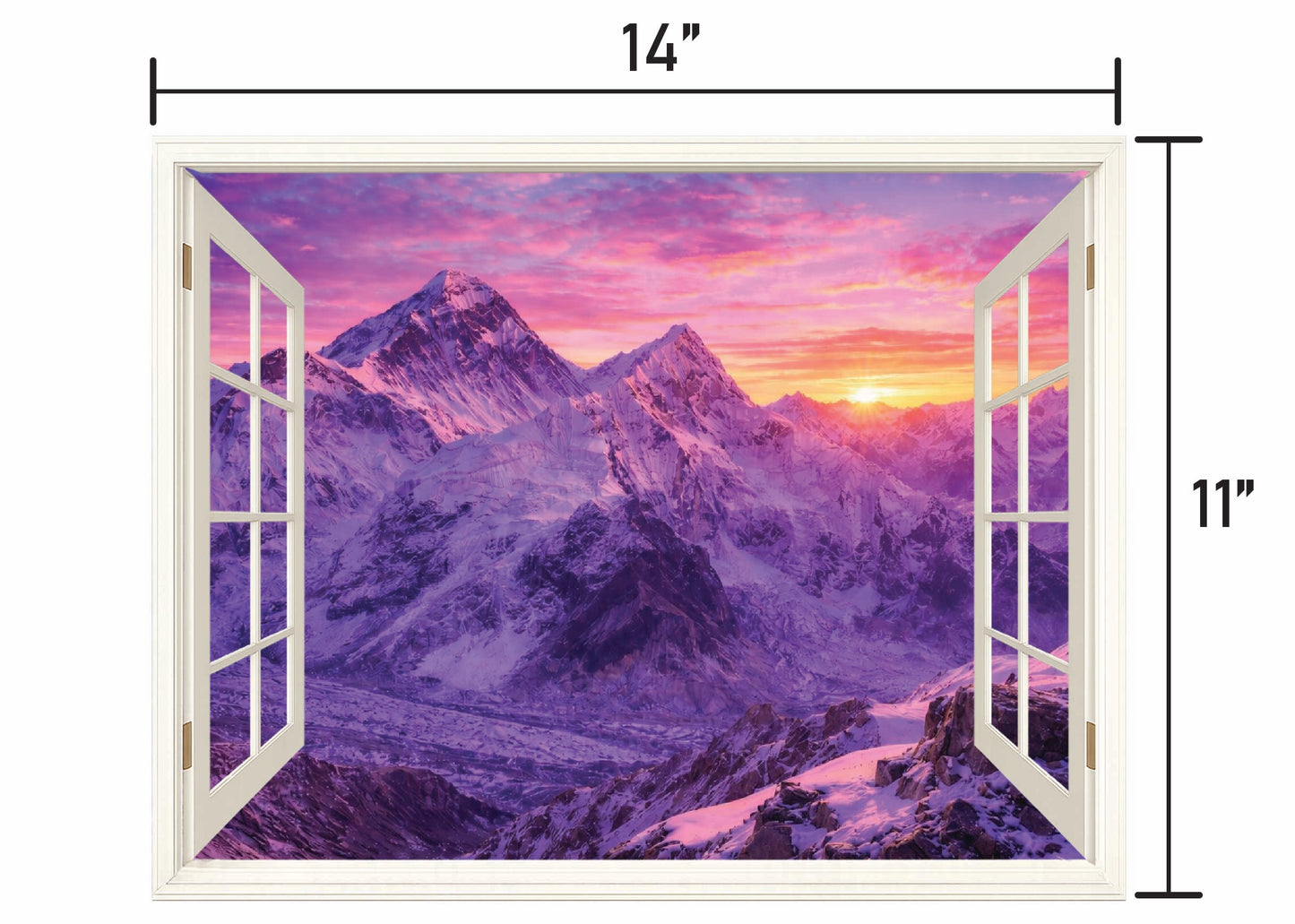 Everest Sunset Window