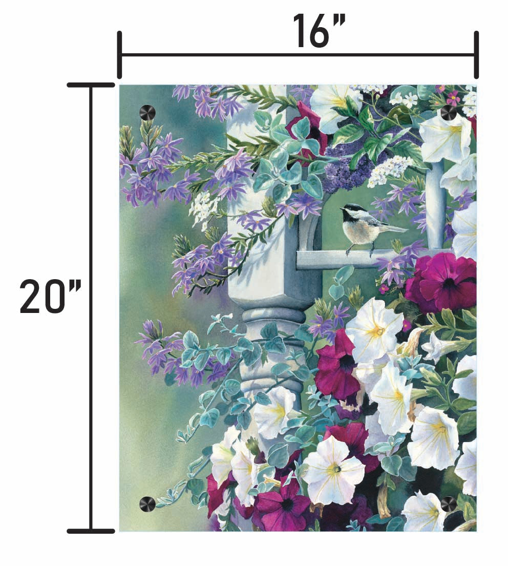 Vintage Garden-Chickadee