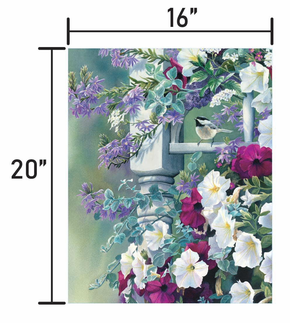 Vintage Garden-Chickadee
