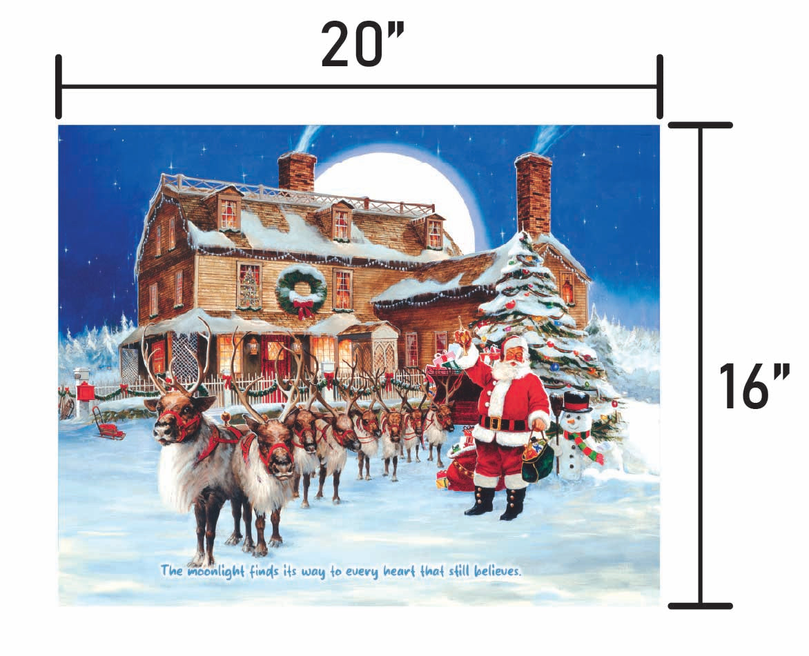 Santa's Moonlit Visit