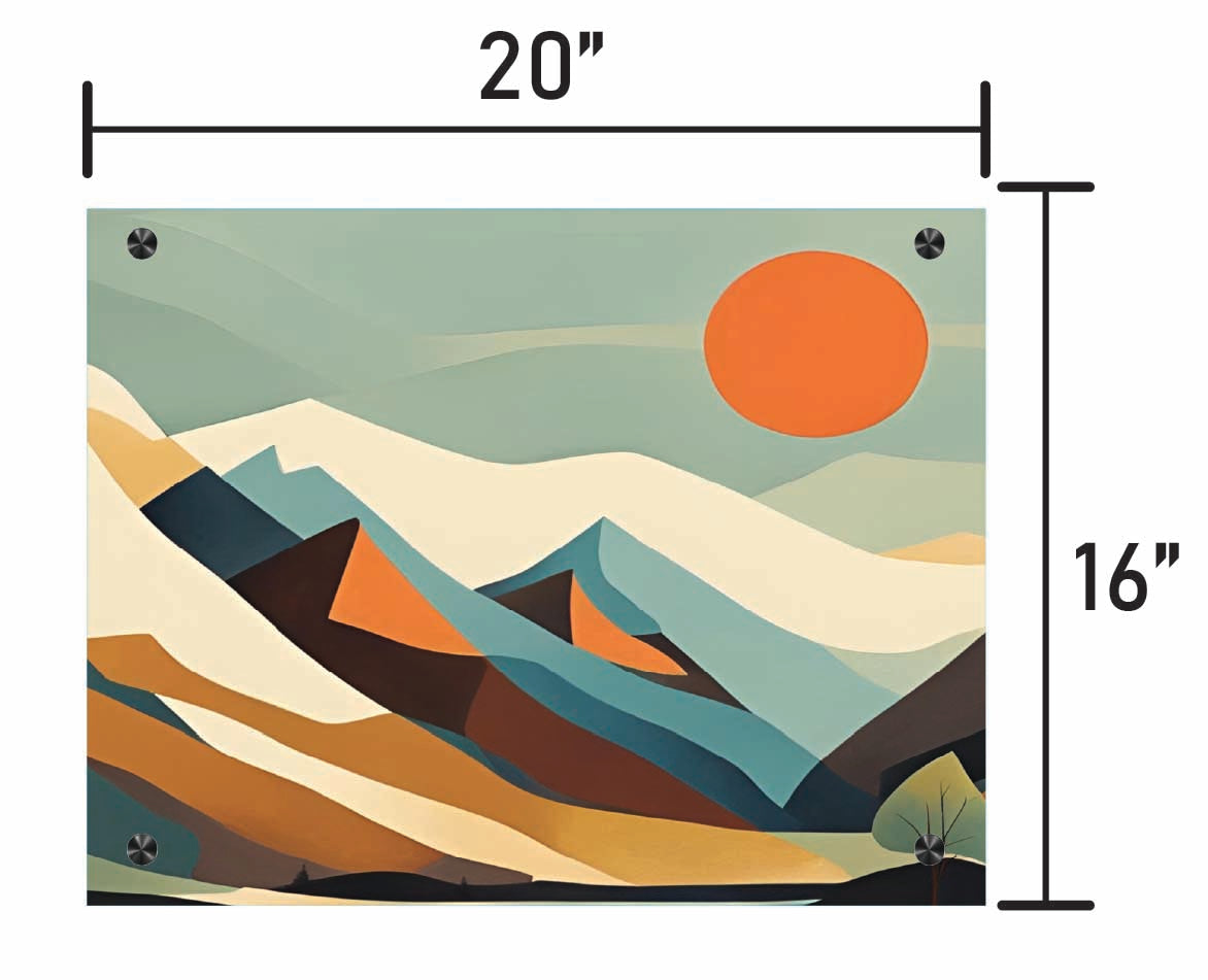 Sun Over the Quiet Peaks