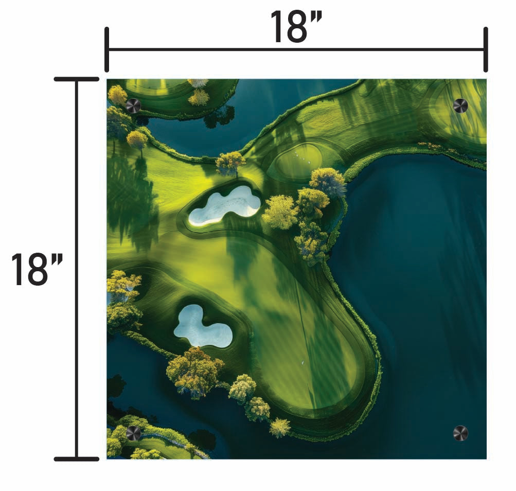 Golf Course Over Head